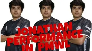 JONATHAN PERFORMANCE IN PMWL