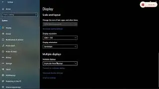 DISPLAY RESOLUTION IN WINDOWS 10 SETTING FOR WINDOWS 10