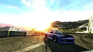 Forza 4 mod - lsx sil80 w/ rocket bunny kit drifting (raw)