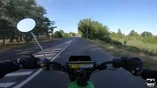 Simson S53E Beach Racer 70/4 - Taking a ride outside the city.