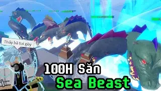 Bloxfruits - 100H săn SEA BEAST lấy KEY R&Acirc;U ĐEN v&agrave; c&aacute;i kết lỏ. #bloxfruit #bloxfruits #hidding
