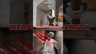 Evil Nun vs Angelene comparison who will  win ? #evilnun #angelene #granny #viral #shorts #gaming