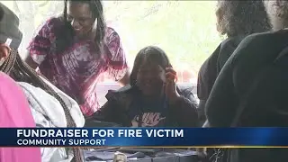 Fundraiser held to help woman with disabilities who lost home, dog in fire