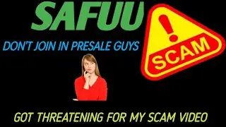 SAFUU IS LEGIT OR SCAM CHECK OUT RHIS VIDEO #SAFUU #SCAM #UPDATES #TECHVIEWZ