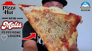Обзор сэндвичей Melt от Pizza Hut&reg;! 👴🍕 | Сэндвич Melt для любителей пепперони 💗 | theendorsement