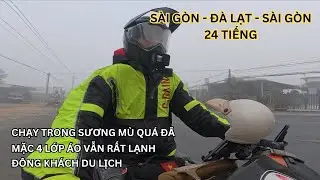 Phượt SG - Đà Lạt - SG trong 24 tiếng: đổ 6 bình xăng, 4 lớp áo, test pin REDMI Note 15 Pro