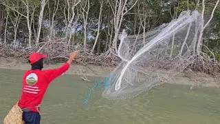 Dia de pescaria e caranguejo no mangue, vida simples