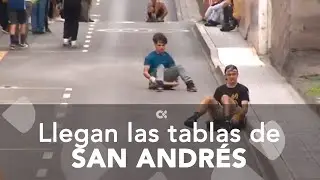 Icod de los Vinos celebra el arrastre de las tablas de San Andrés