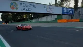 Onboard al Circuito di Vallelunga del 10.11.24 alla guida della Ferrari F8 Tributo