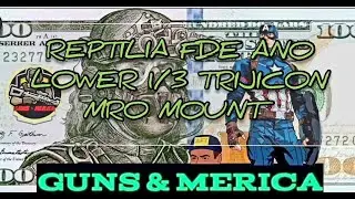 REPTILIA FDE ANO LOWER 1/3 TRIJICON MRO MOUNT