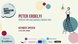 Media Innovation Summit 2025 - Keynote by Peter Erdelyi: Why Journalism Must Shrink to Grow