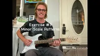 Guitar Lesson - Exercise #3 - Minor Scale Patterns (4 Variations) - Guitar Technique