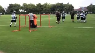 Eagles RB drill - 6/9