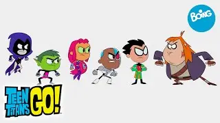 Teen Titans Go! | Dentro de la sintonía de Los Picapiedra | Boing