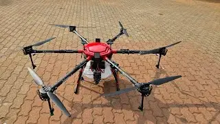 Hexacopter Agriculture Drone Demonstration