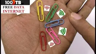 HOW TO GET FREE DATA INTERNET FROM PAPERCLIPS
