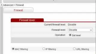 How to Enable/Disable Firewall - Huawei EchoLife HG521 Modem-Router