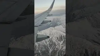 Moments before landing on Srinagar Airport #kashmir #srinagar