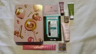 Glossybox December Beauty Box Under The Glossy Tree Unboxing