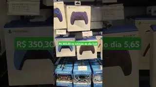 Controle do PS5 no Paraguai shopping China #paraguai