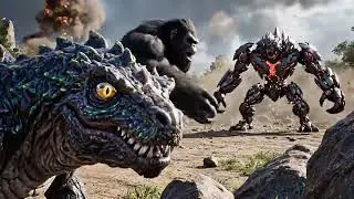 King Kong vs Dinosaur Army &ndash; Full Fight