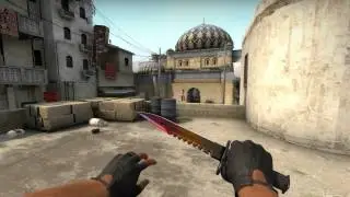 CS GO: M9 Bayonet Fade Factory New Showcase