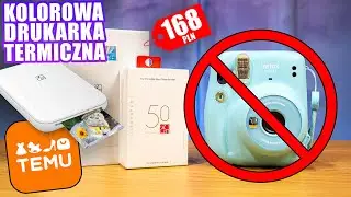 CHIŃSKA KOLOROWA MINI DRUKARKA! - 300% bardziej opłacalna niż Instax!