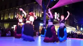 Belly Dance Arabesque, Friday 11th May, ausdance showcase Rundle Mall, 2012