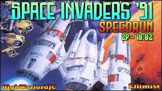 Super Space Invaders '91 Arcade Speedrun - 2P - 18:02 WR [681/3116]