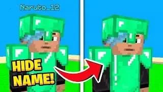 👀 No Sneaking:  HOW TO HIDE YOUR NAMETAG! | @XREALM 🐼