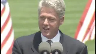 Police Officer Swearing-In Ceremony at the White House (1995)