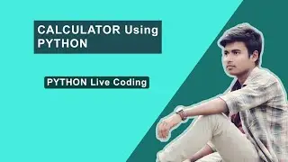 Calculator using python | Python Live Coding