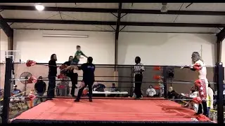 THE CROWLEYS wGUNNER vs GALON RAY & JOHN BISCUIT ROBERTS wSHOWTIME TWIN CITY PRO WRESTLING 10 7 2022