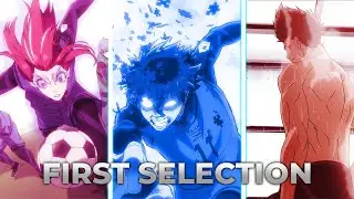 Ranking 1st Selection Characters in Blue Lock | Blue Lock: Ranking