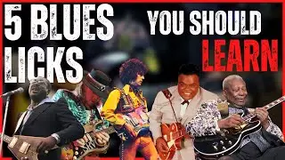5 Classic Blues Licks You Can Learn Now