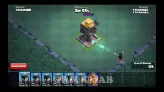 NIGHTWITCH AND SUPER PEKKA VS ALL DEFENSE IN CLASHOFCLANS GAME PLAY OF BIULDER ASE