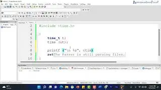 C program to display Current Date and Time