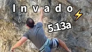 5.13a  Invado⚡️ El Diablo Wall, Hell, American Fork Utah, Aaron Shamy