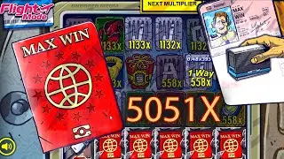 Flight Mode Slot da No Limit - MAXWIN insano - 5,051X . NA TERCEIRA TENTATIVA E BOOM!!! MAXWIN !!!