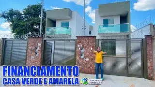 Sobrado para classe média brasileira, com excelente acabamento pela Carlinhos Imobiliária 170 MIL