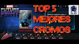 🥇TOP 5 🥇MEJORES CROMOS (PVE Y PVP) - Marvel Future Fight
