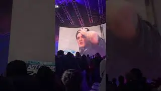 Monday night Raw Dom cuts a promo and ray shows up