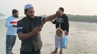 সুন্দরবন নীলকমল নদীতীরে  #মাছধরা আনন্দময় মুহূর্ত... #sundarbantravel #fishing #সুন্দরবন 