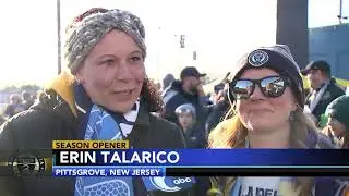 Philadelphia Union fans fill stands at Subaru Park for season opener