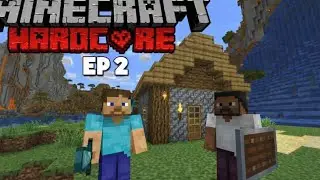 Minecraft hardcore survival series pt2 we build small house