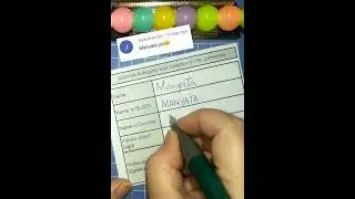💐Manyata Signature 🖋️#youtubeshorts #ytshorts #youtube #sign