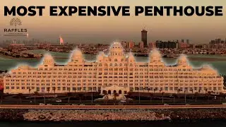 Dubai's MOST EXPENSIVE PENTHOUSE | Touring Raffles Residences | Palm Jumeirah | Dubai Property Talks