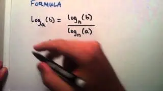 How to Solve Logarithms by Using the Change of Base Formula : Logarithms, Lesson 4