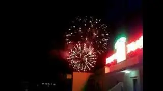Sunny Beach Fireworks Bulgaria july 2012