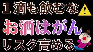 お酒の本当のリスク｜肝臓・記憶・がん…少量でも安全？